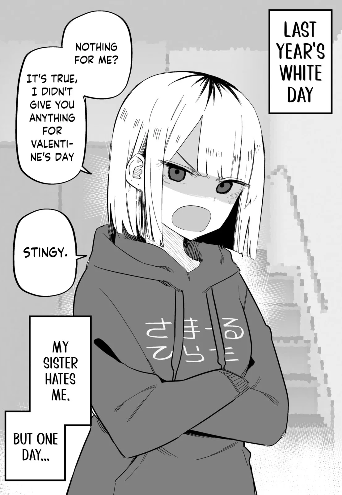 My Sister Who Cannot Stand Me Is Scary - Chapter 7 - Page 1