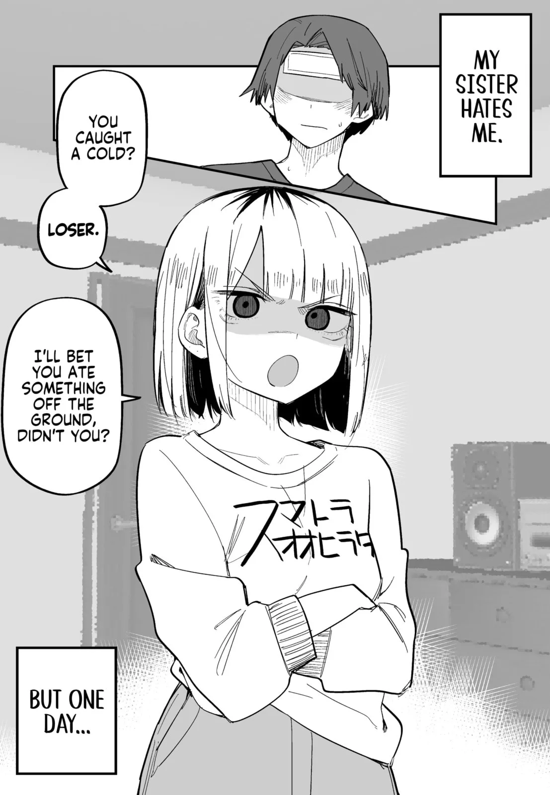 My Sister Who Cannot Stand Me Is Scary - Chapter 8 - Page 1