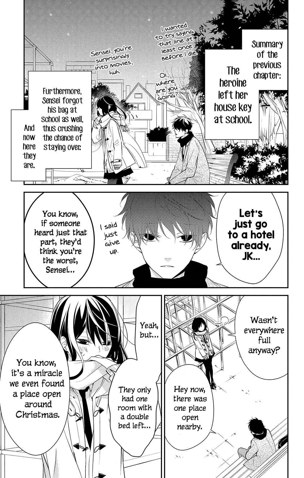 Tsuiraku JK to Haijin Kyoushi - Chapter 7 - Page 3