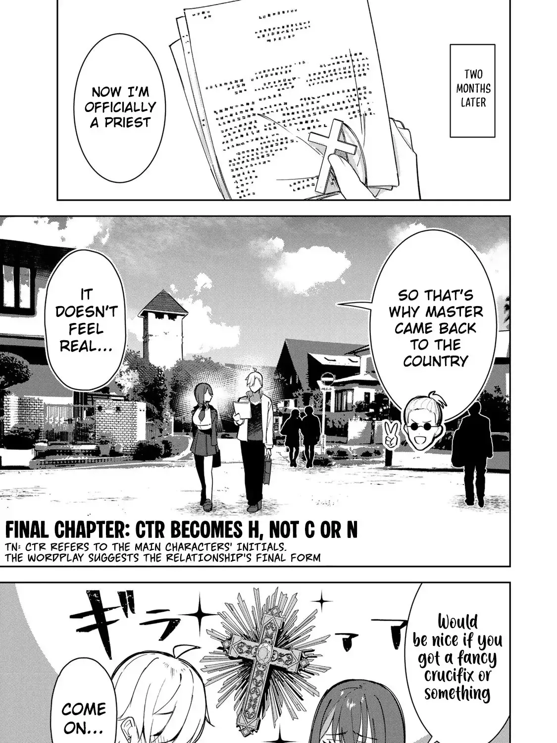 Vampire-san Wants Her (Man's) Blood Taken - Chapter 23 END - Page 1