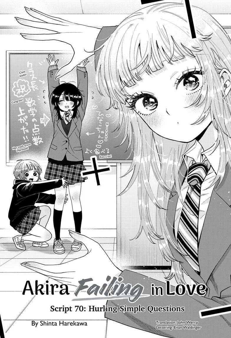 Momose Akira no Hatsukoi Hatan-chuu - Chapter 70 - Page 1