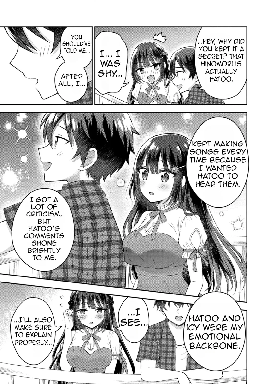 The 'Inkya' Girl Sitting Next To Me Was My Favorite Singer. Sing My Song! - Chapter 17 - Page 10