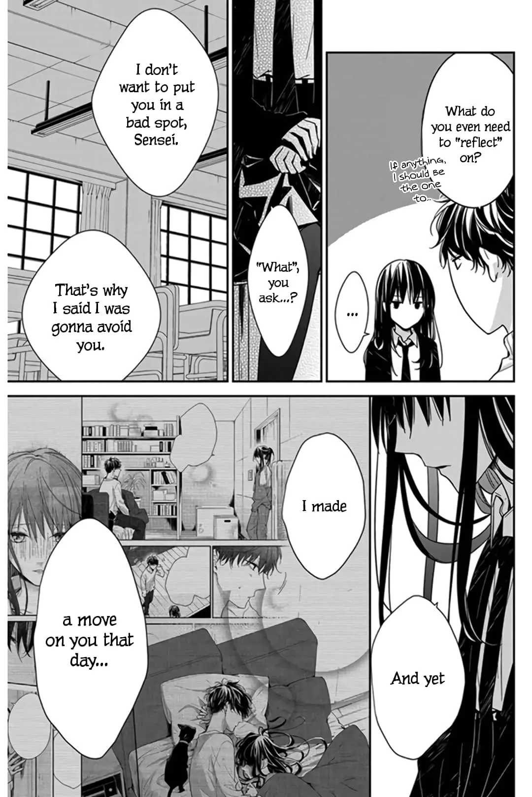 Tsuiraku JK to Haijin Kyoushi - Chapter 28 - Page 8