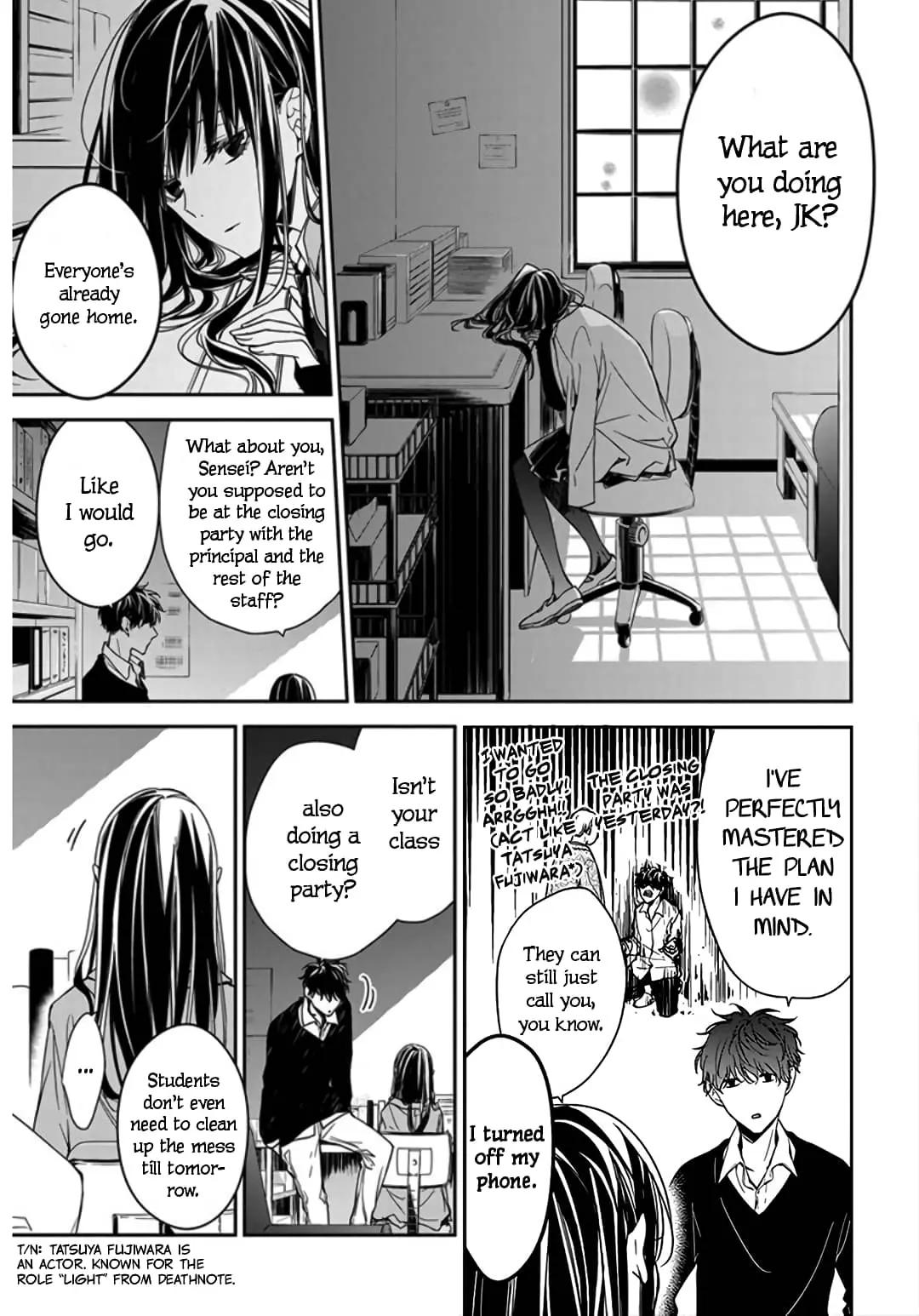 Tsuiraku JK to Haijin Kyoushi - Chapter 32 - Page 13
