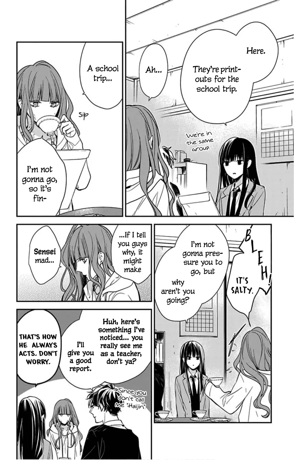 Tsuiraku JK to Haijin Kyoushi - Chapter 38 - Page 6