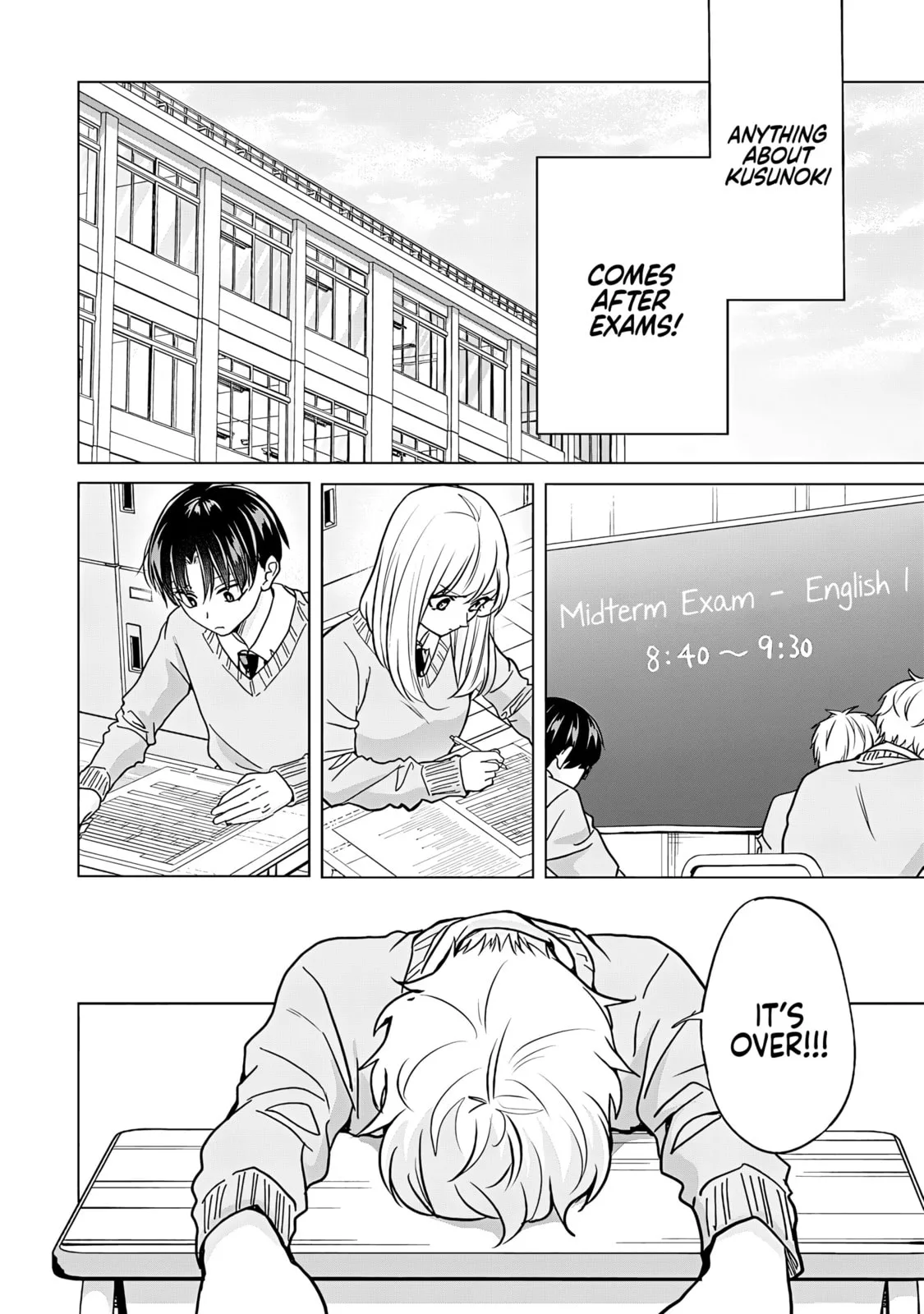 Kusunoki's Flunking Her High School Glow-Up - Chapter 47 - Page 6