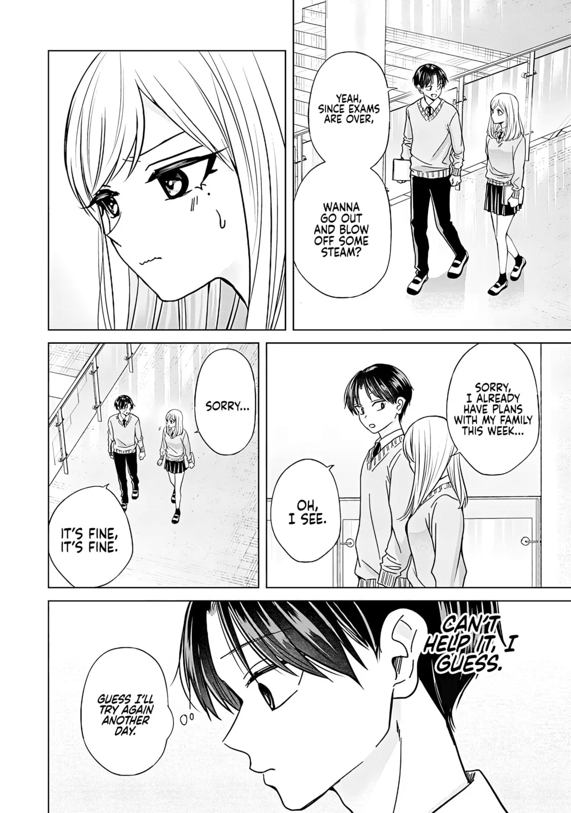 Kusunoki's Flunking Her High School Glow-Up - Chapter 47 - Page 8