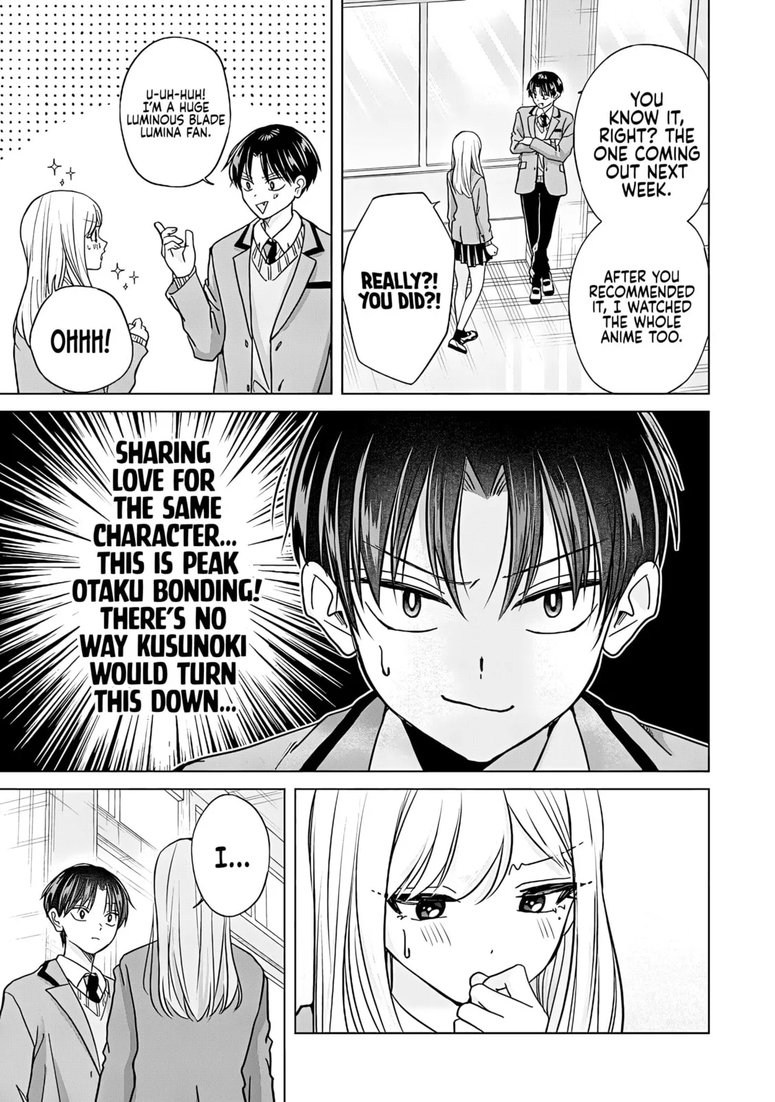 Kusunoki's Flunking Her High School Glow-Up - Chapter 47 - Page 11