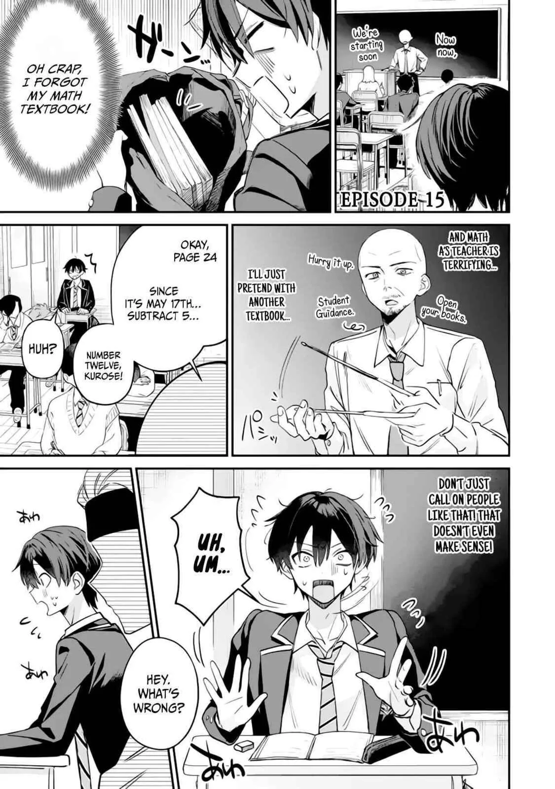 Haimiya-Senpai is Scary But Cute - Chapter 15 - Page 1