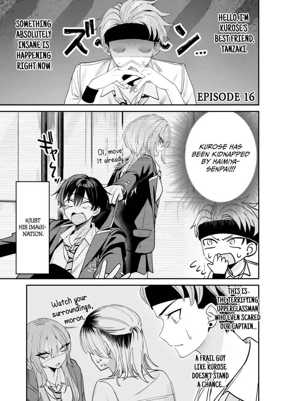 Haimiya-Senpai is Scary But Cute - Chapter 16 - Page 1