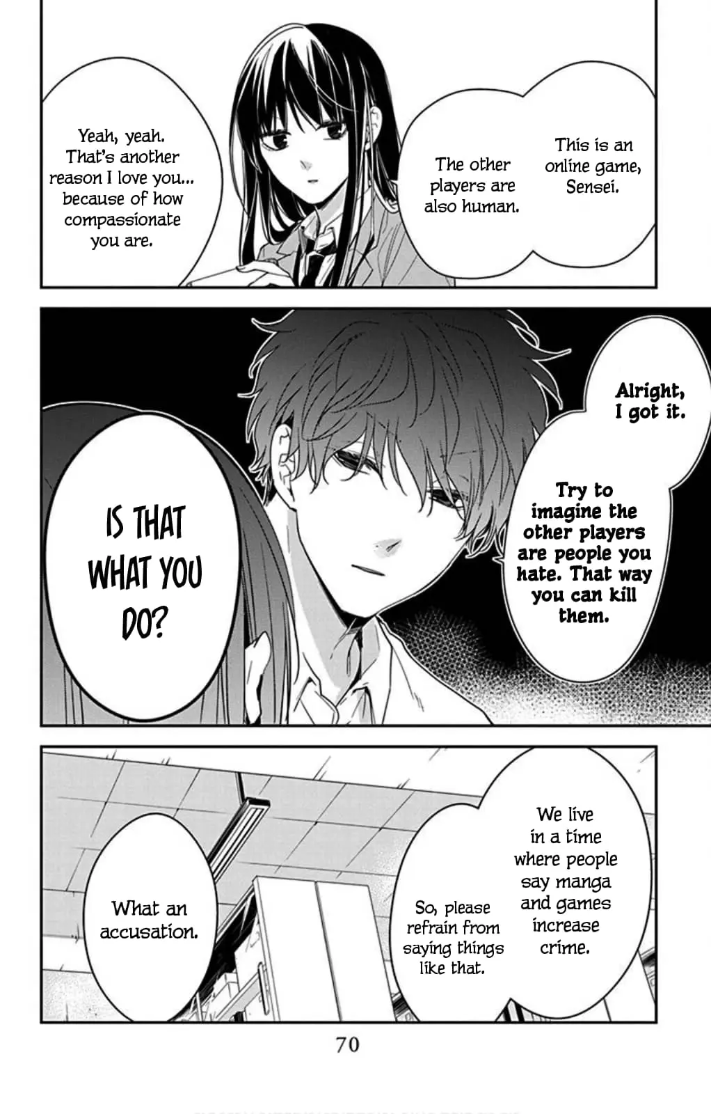 Tsuiraku JK to Haijin Kyoushi - Chapter 47 - Page 12