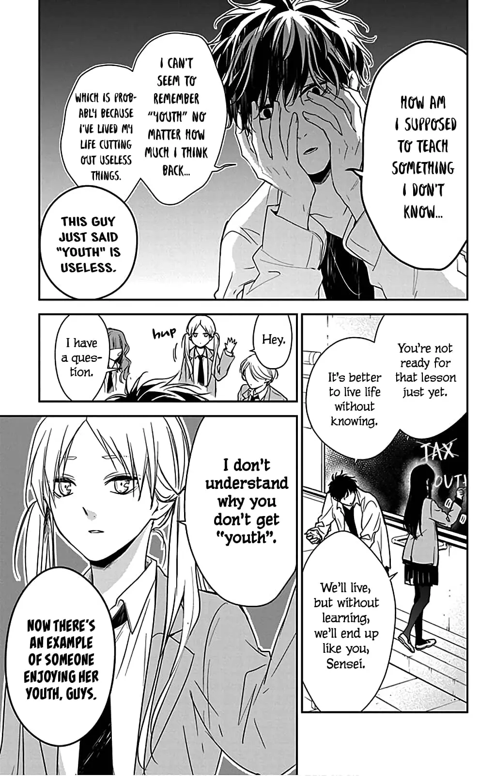 Tsuiraku JK to Haijin Kyoushi - Chapter 49.5 - Page 5