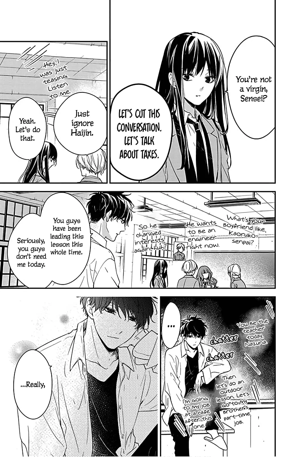 Tsuiraku JK to Haijin Kyoushi - Chapter 49.5 - Page 11