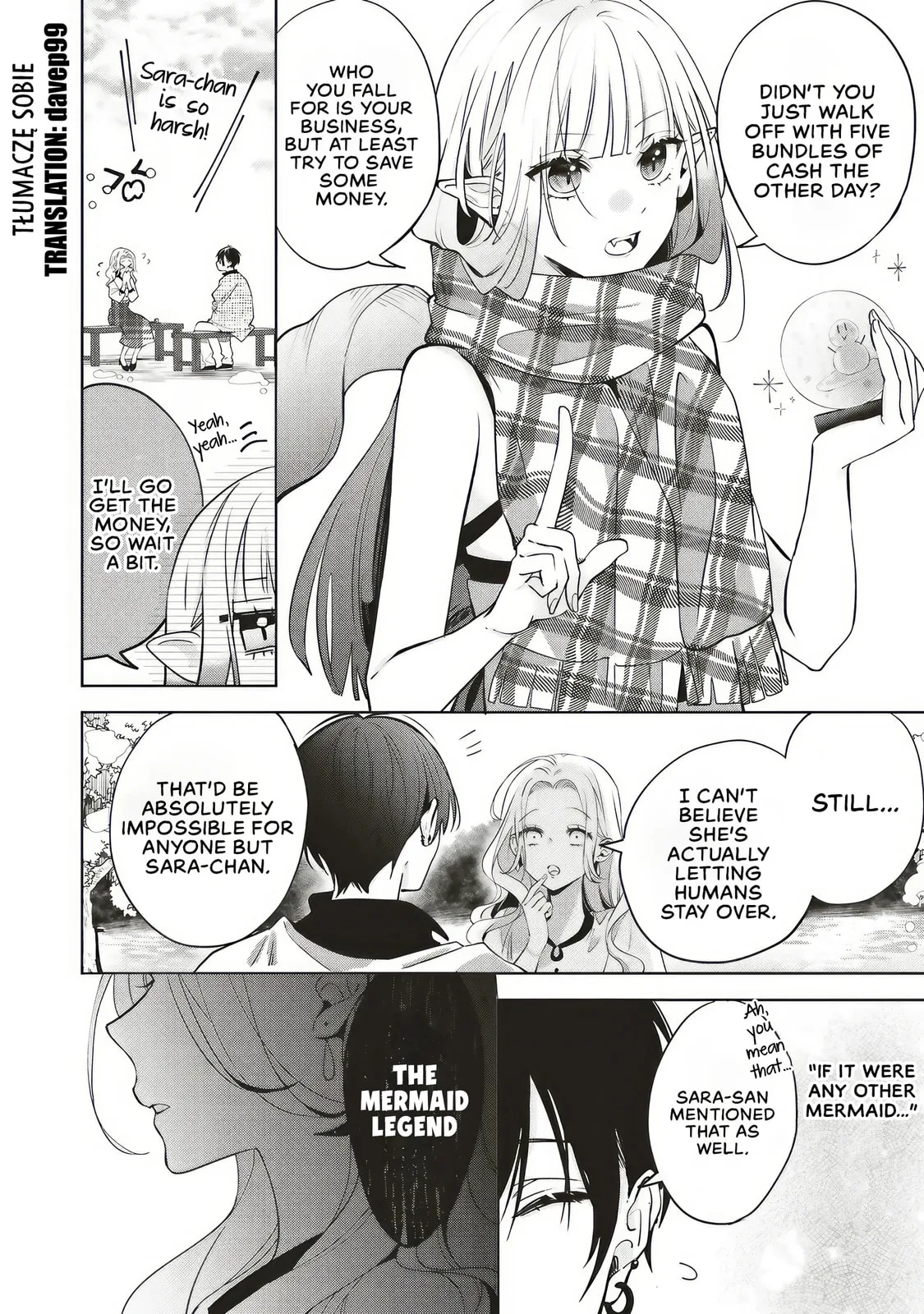 Akinai Ningyo to Soku no Hatsukoi - Chapter 3.3 - Page 1