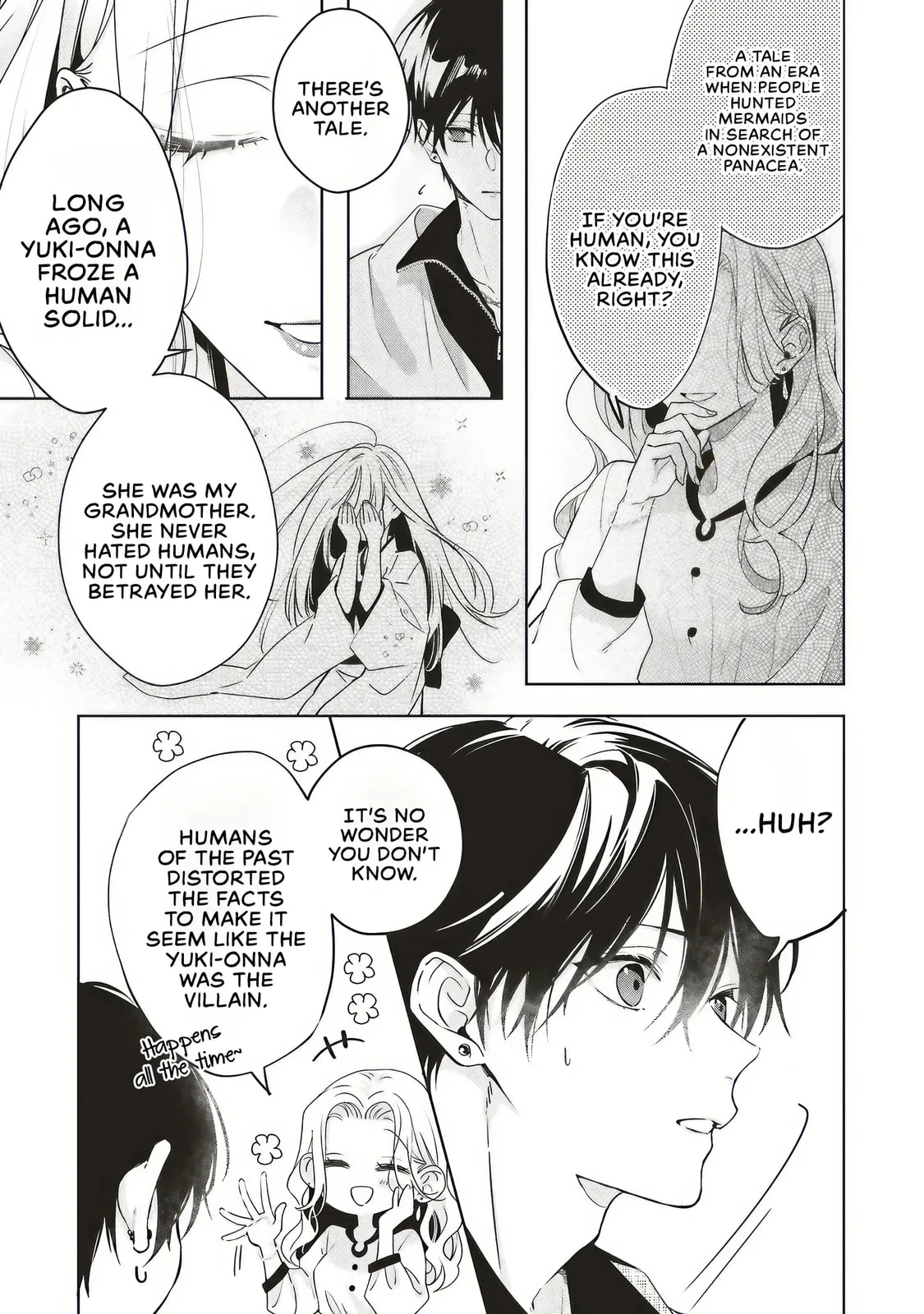 Akinai Ningyo to Soku no Hatsukoi - Chapter 3.3 - Page 2