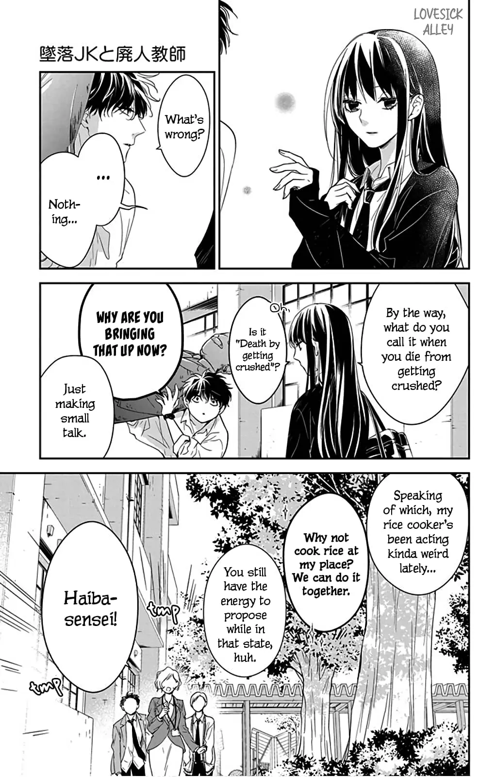 Tsuiraku JK to Haijin Kyoushi - Chapter 50 - Page 9