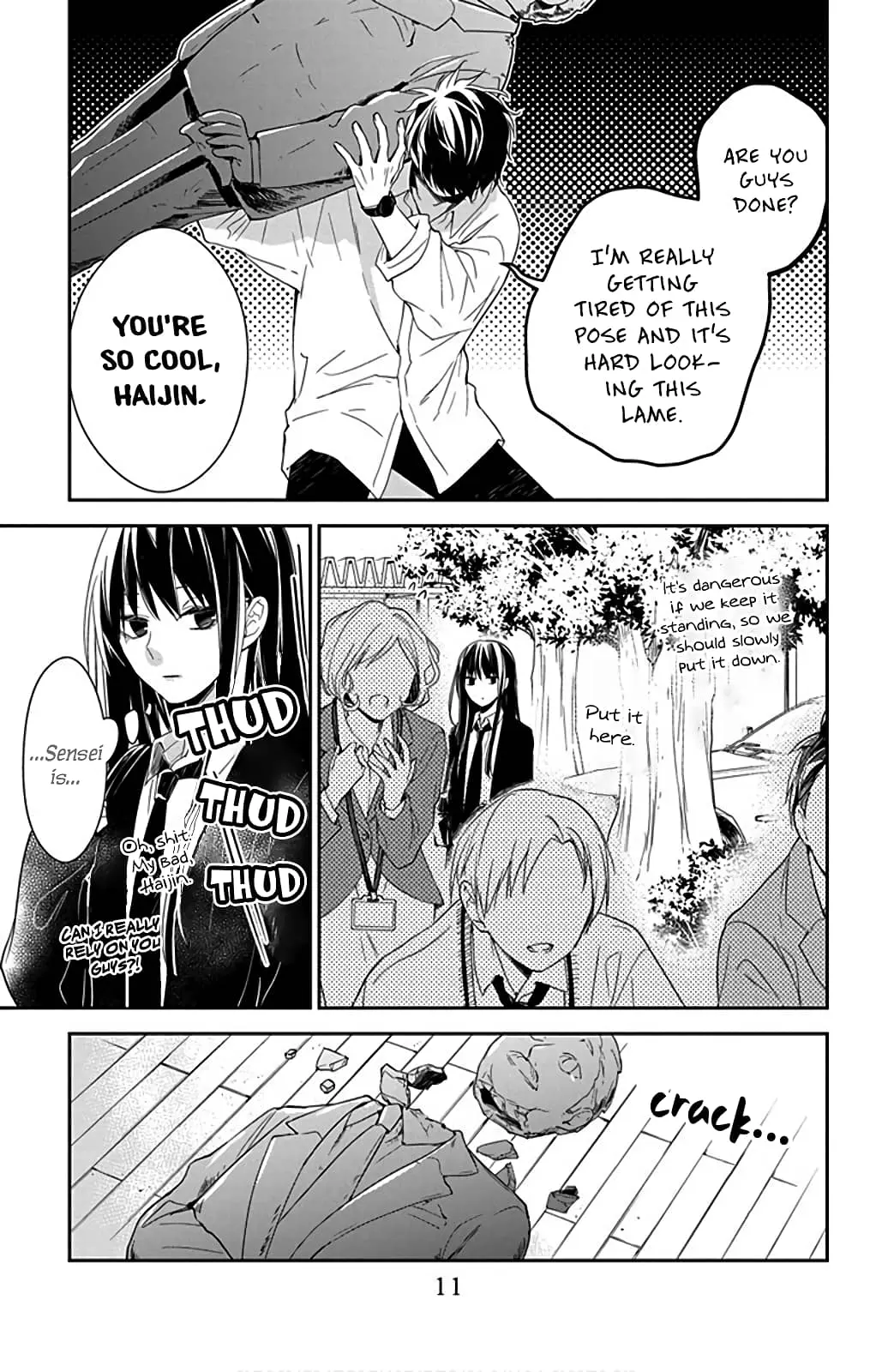 Tsuiraku JK to Haijin Kyoushi - Chapter 50 - Page 11