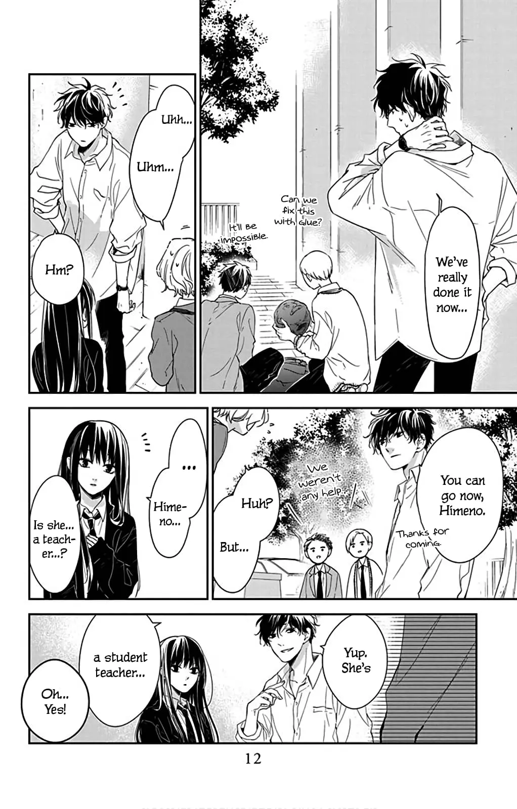 Tsuiraku JK to Haijin Kyoushi - Chapter 50 - Page 12