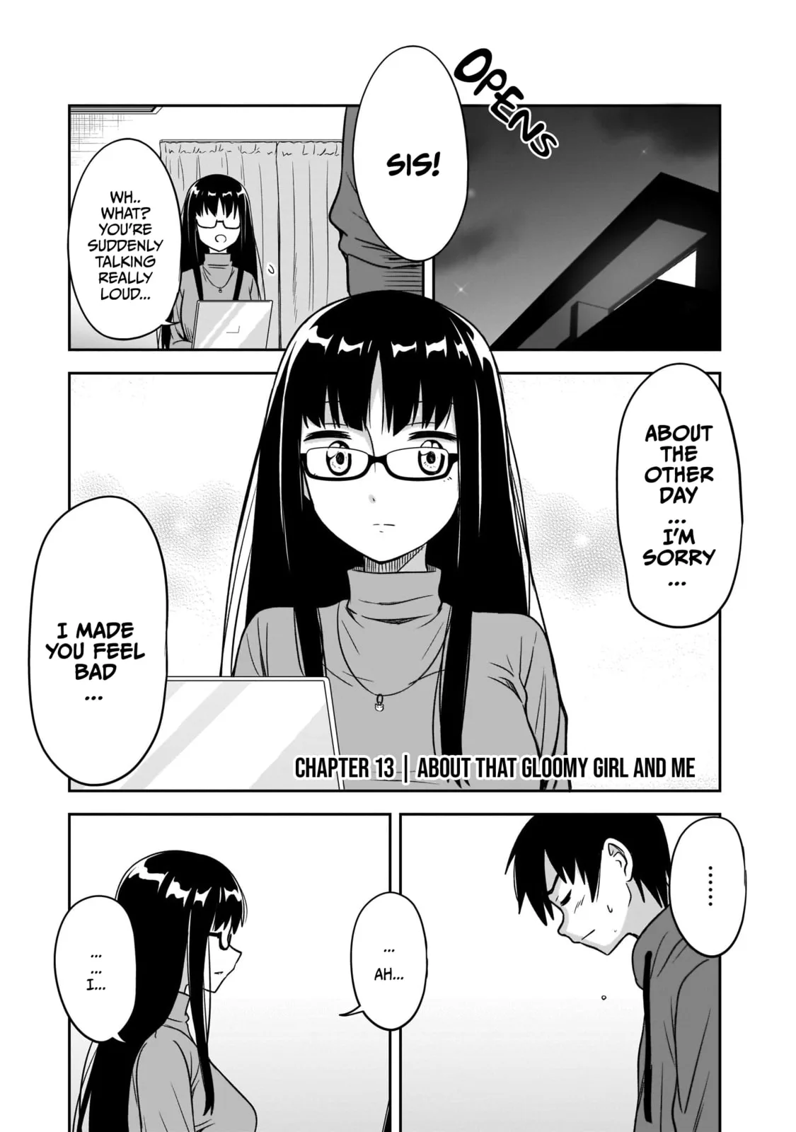What I’d like to do with that gloomy girl - Chapter 13 - Page 1