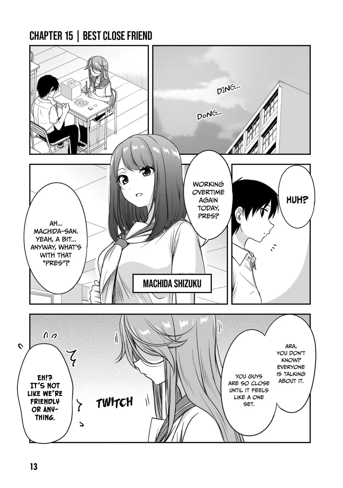 What I’d like to do with that gloomy girl - Chapter 15 - Page 1