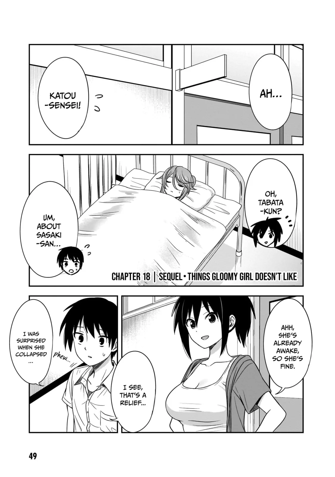 What I’d like to do with that gloomy girl - Chapter 18 - Page 1
