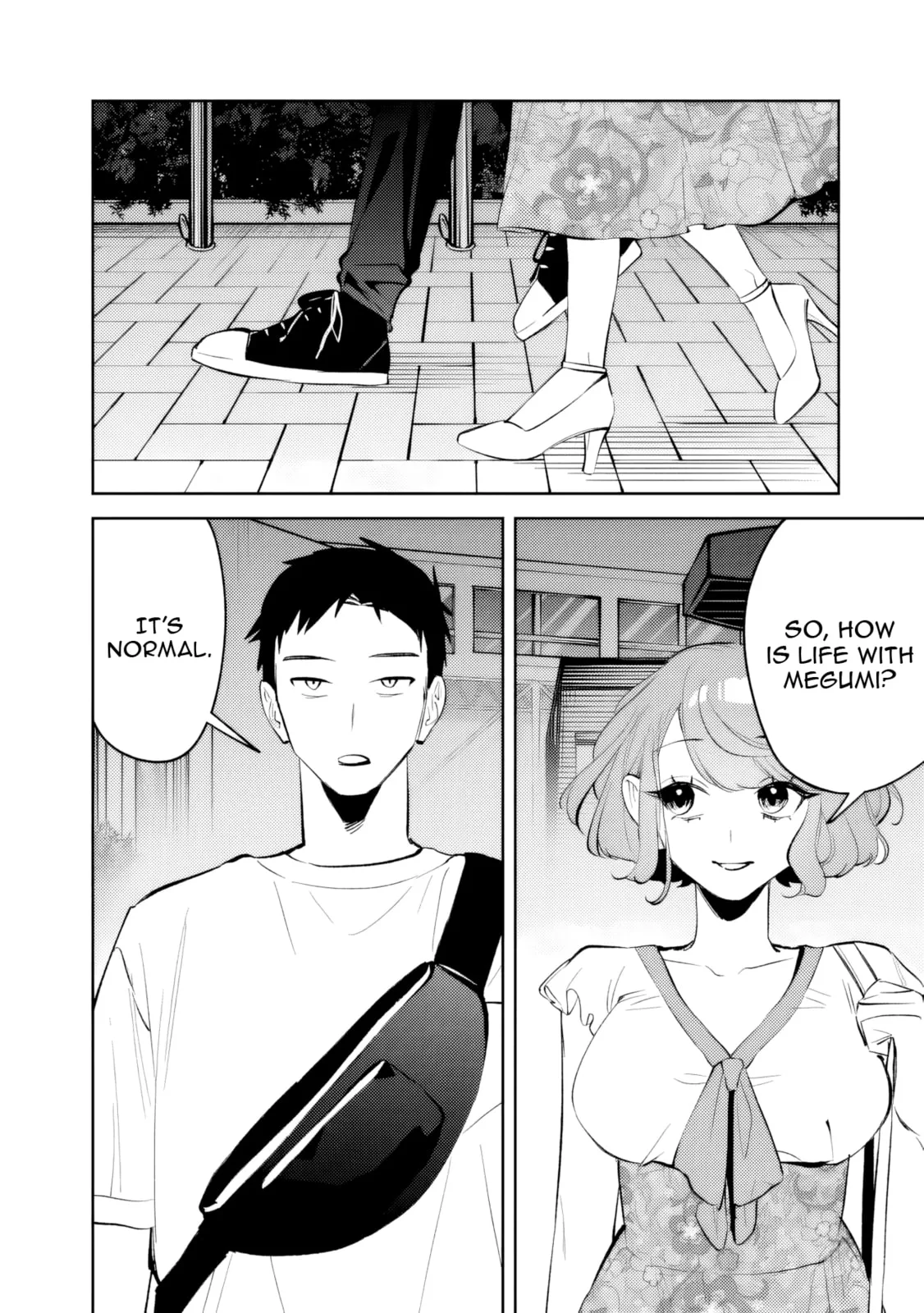 Living together with the queen from my high school days who was arrogant, surprisingly isn't that uncomfortable - Chapter 29 - Page 2