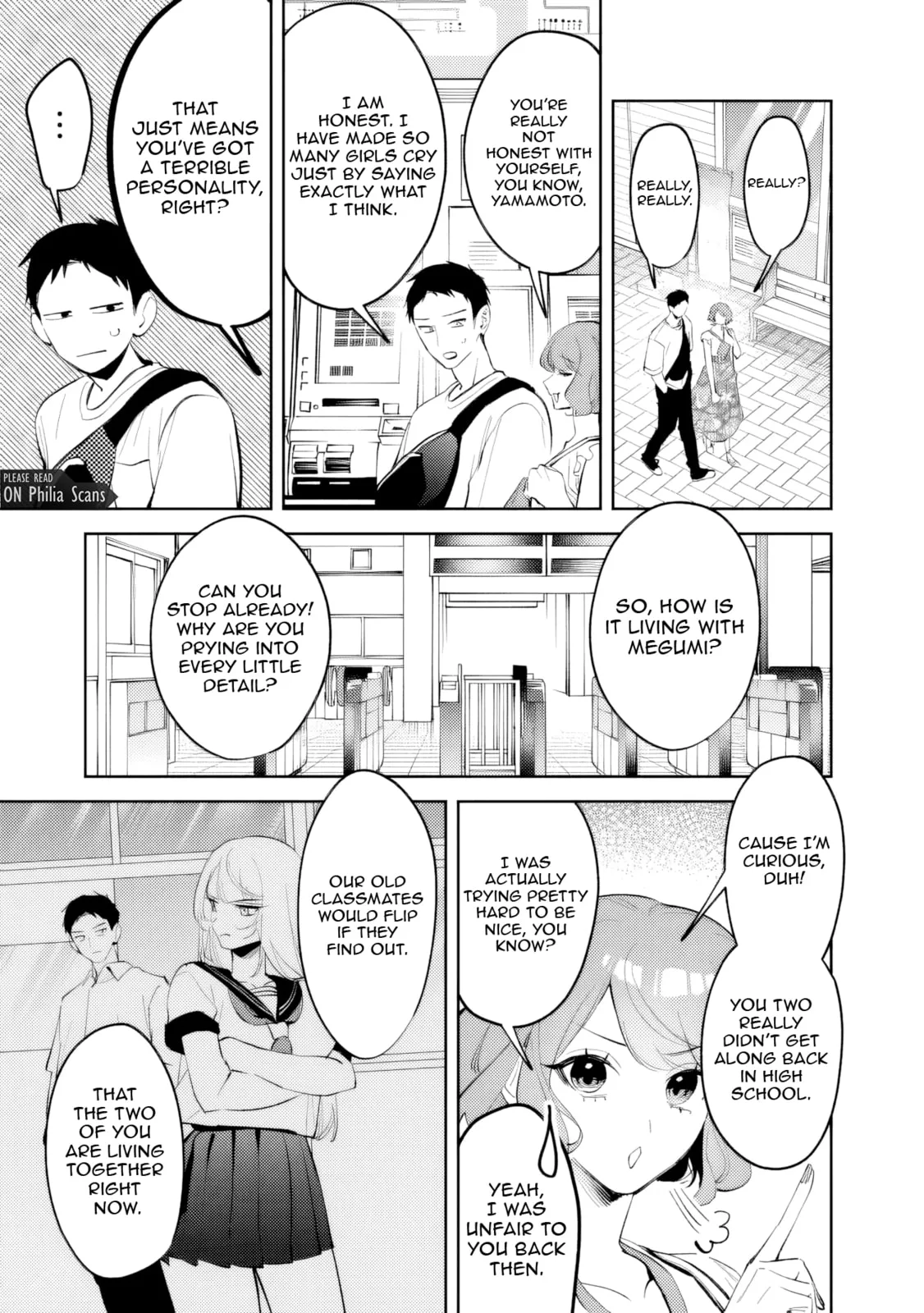 Living together with the queen from my high school days who was arrogant, surprisingly isn't that uncomfortable - Chapter 29 - Page 3
