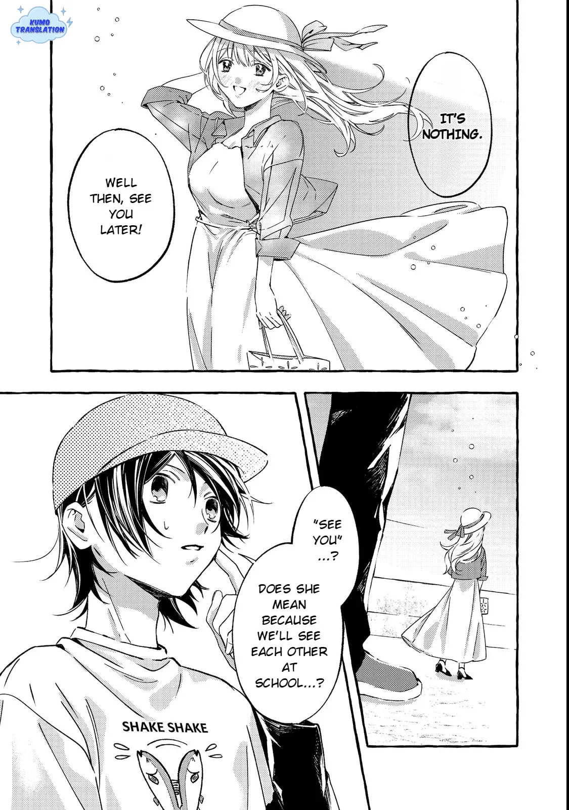The School's Madonna, Watanabe-san, for Some Reason Asks My Schedule Every Week - Chapter 1 - Page 27