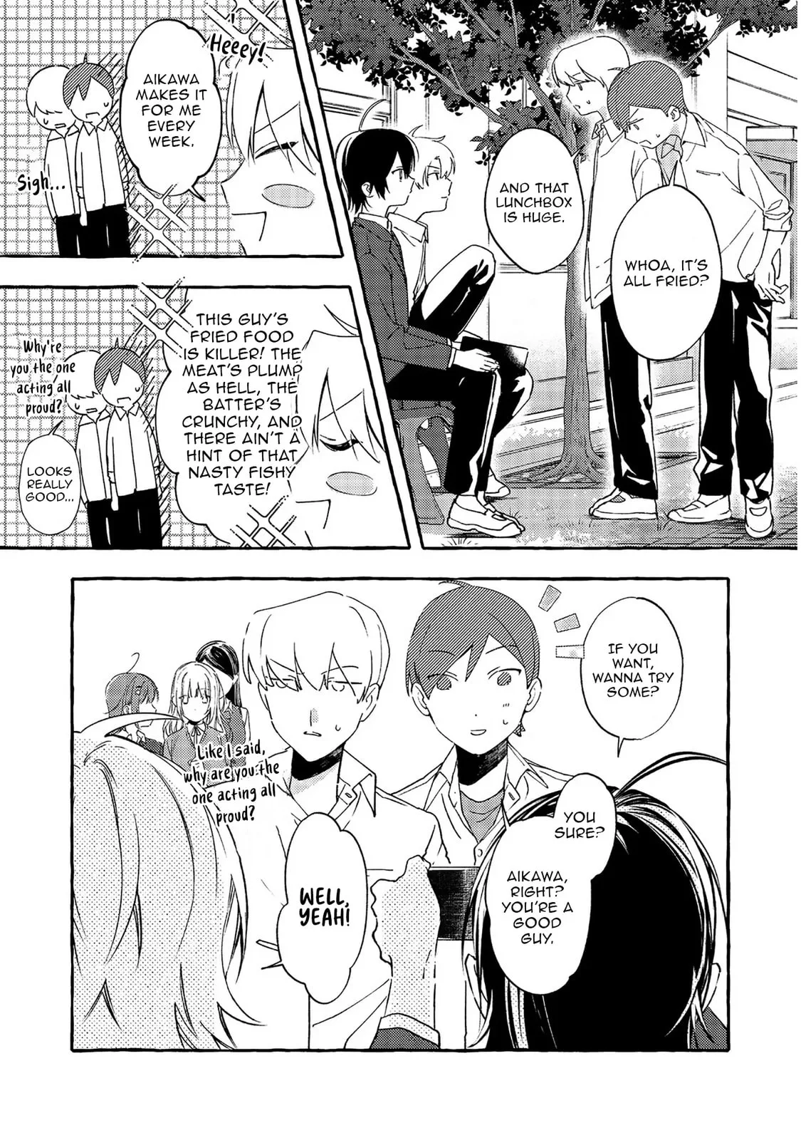 The School's Madonna, Watanabe-san, for Some Reason Asks My Schedule Every Week - Chapter 2 - Page 11
