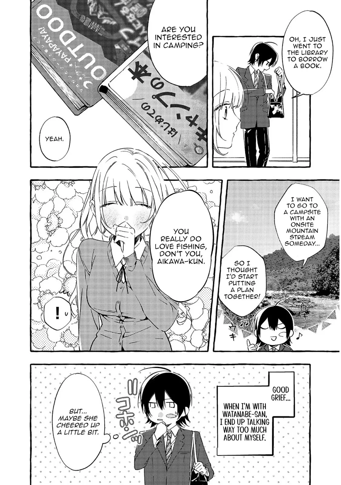 The School's Madonna, Watanabe-san, for Some Reason Asks My Schedule Every Week - Chapter 2 - Page 22