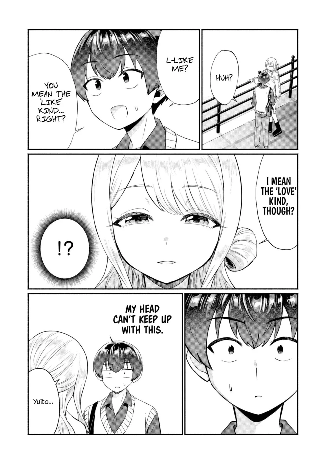Douyara Ore wa Imadoki Gal na Toshiue Osananajimi kara Gekiomo Kanjou wo Mukerareteiru Rashii - Chapter 10 - Page 13