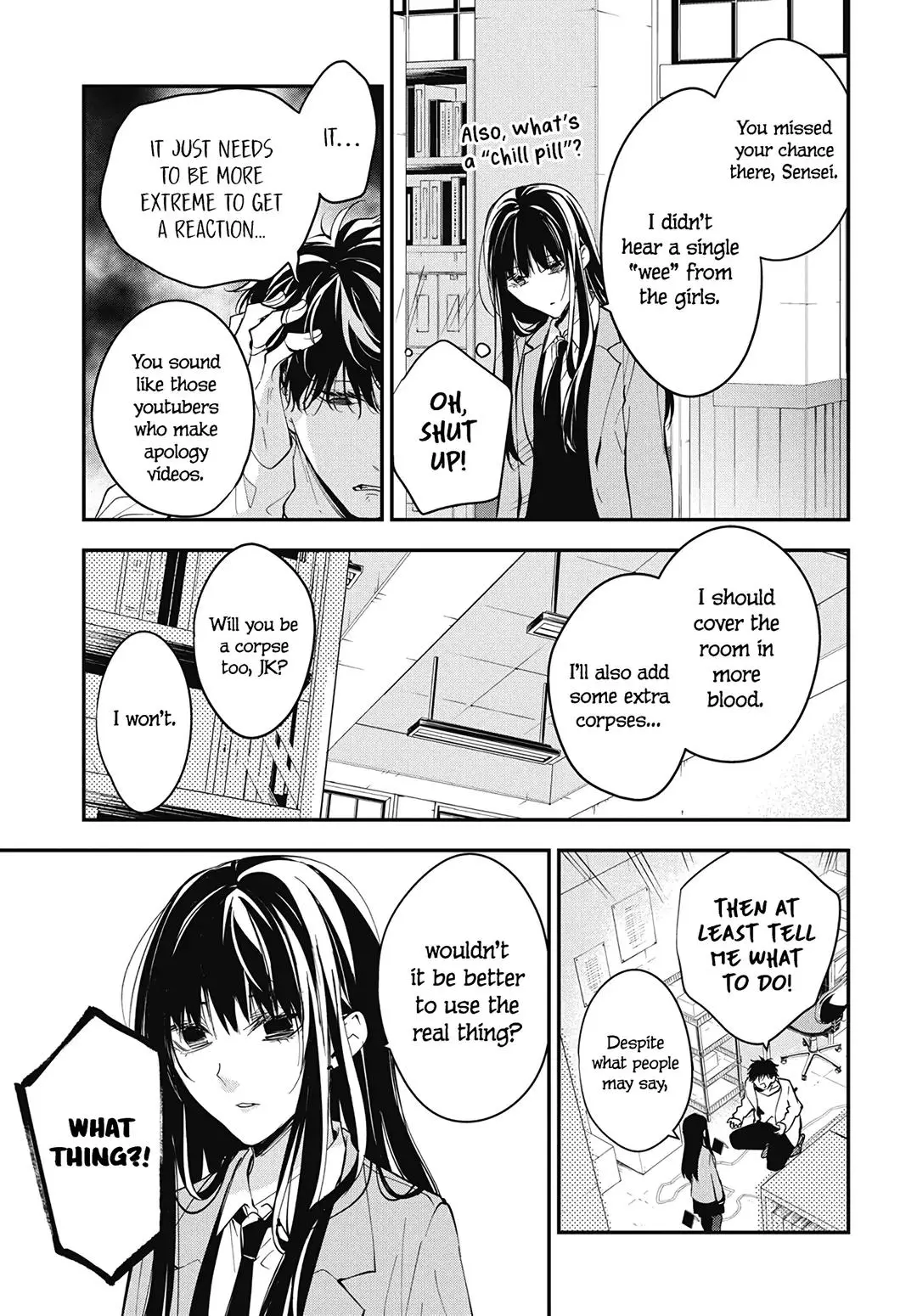 Tsuiraku JK to Haijin Kyoushi - Chapter 109 - Page 12