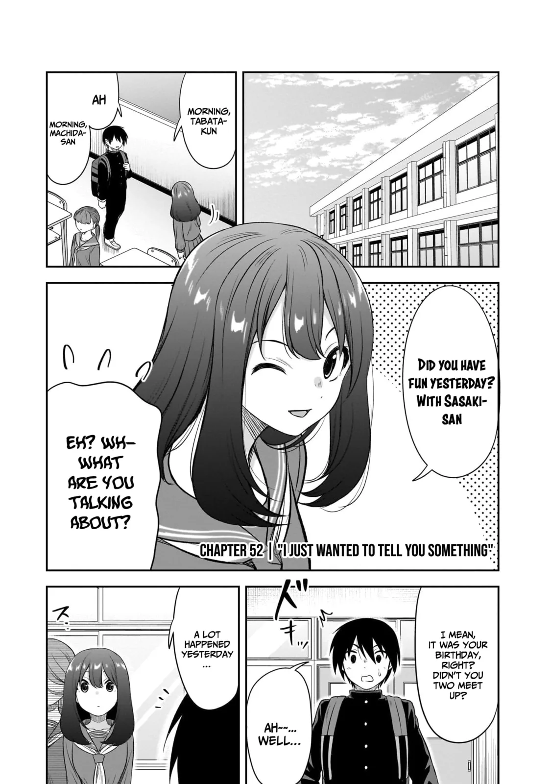 What I’d like to do with that gloomy girl - Chapter 52 - Page 1