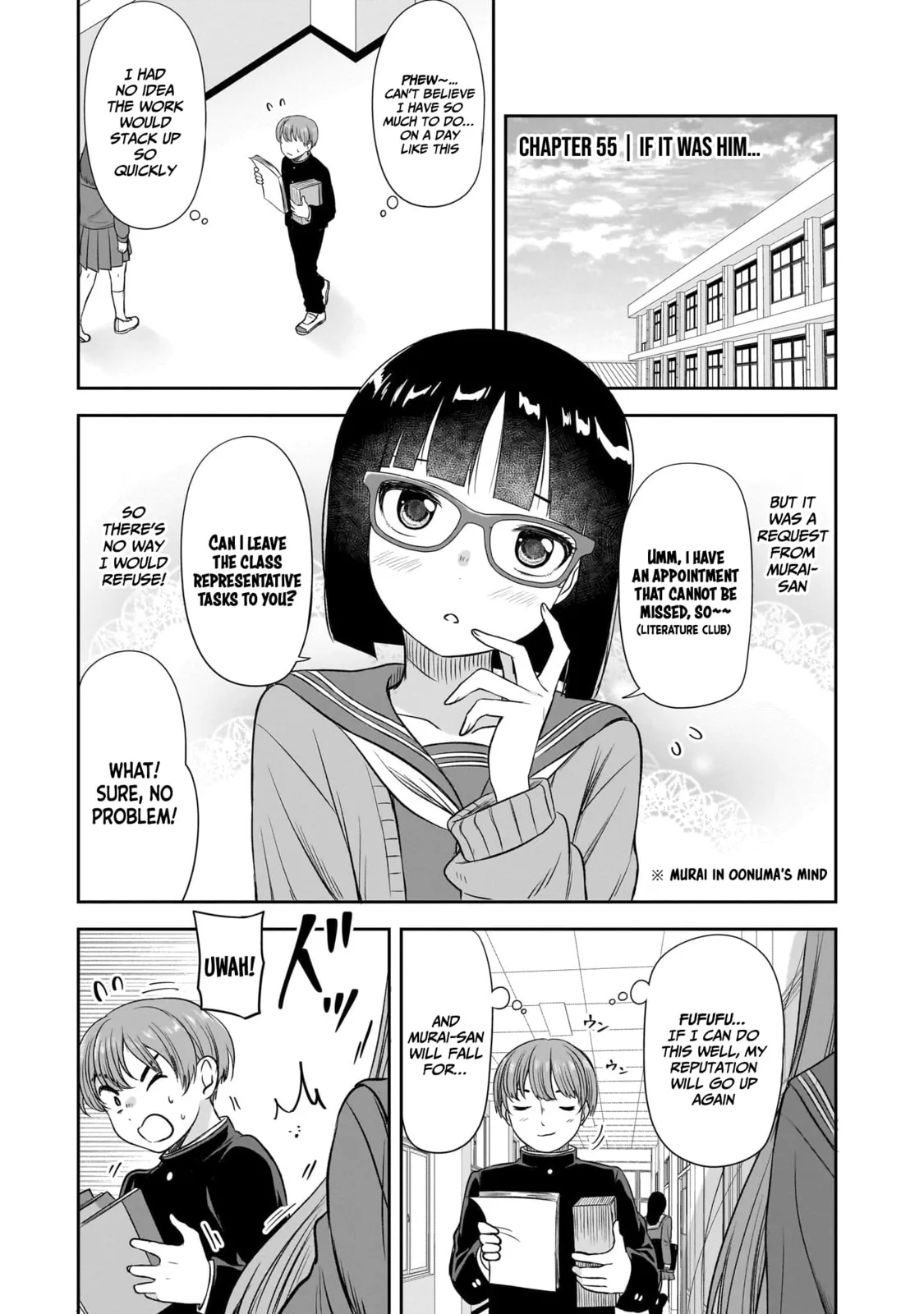 What I’d like to do with that gloomy girl - Chapter 55 - Page 1