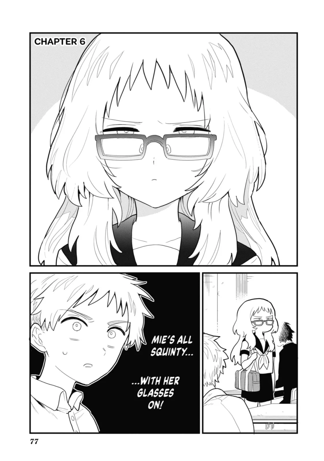 The Girl I Like Forgot Her Glasses - Chapter 6 - Page 1