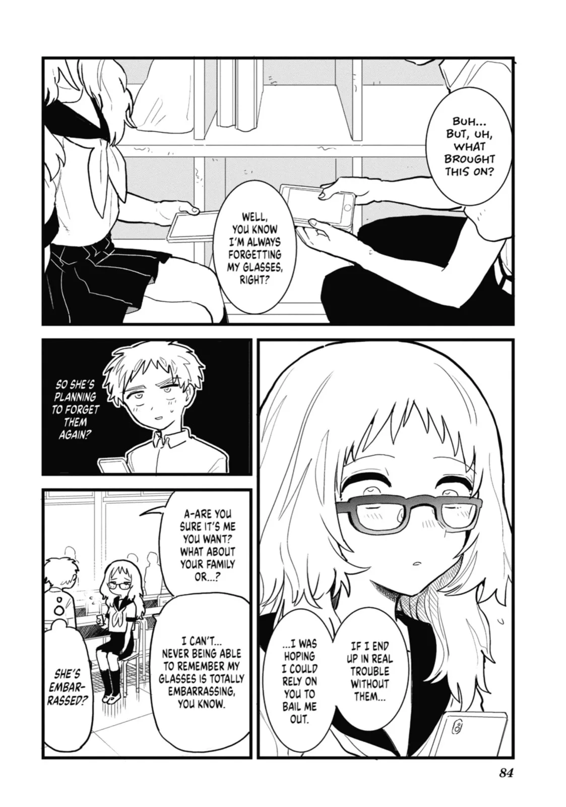 The Girl I Like Forgot Her Glasses - Chapter 7 - Page 2
