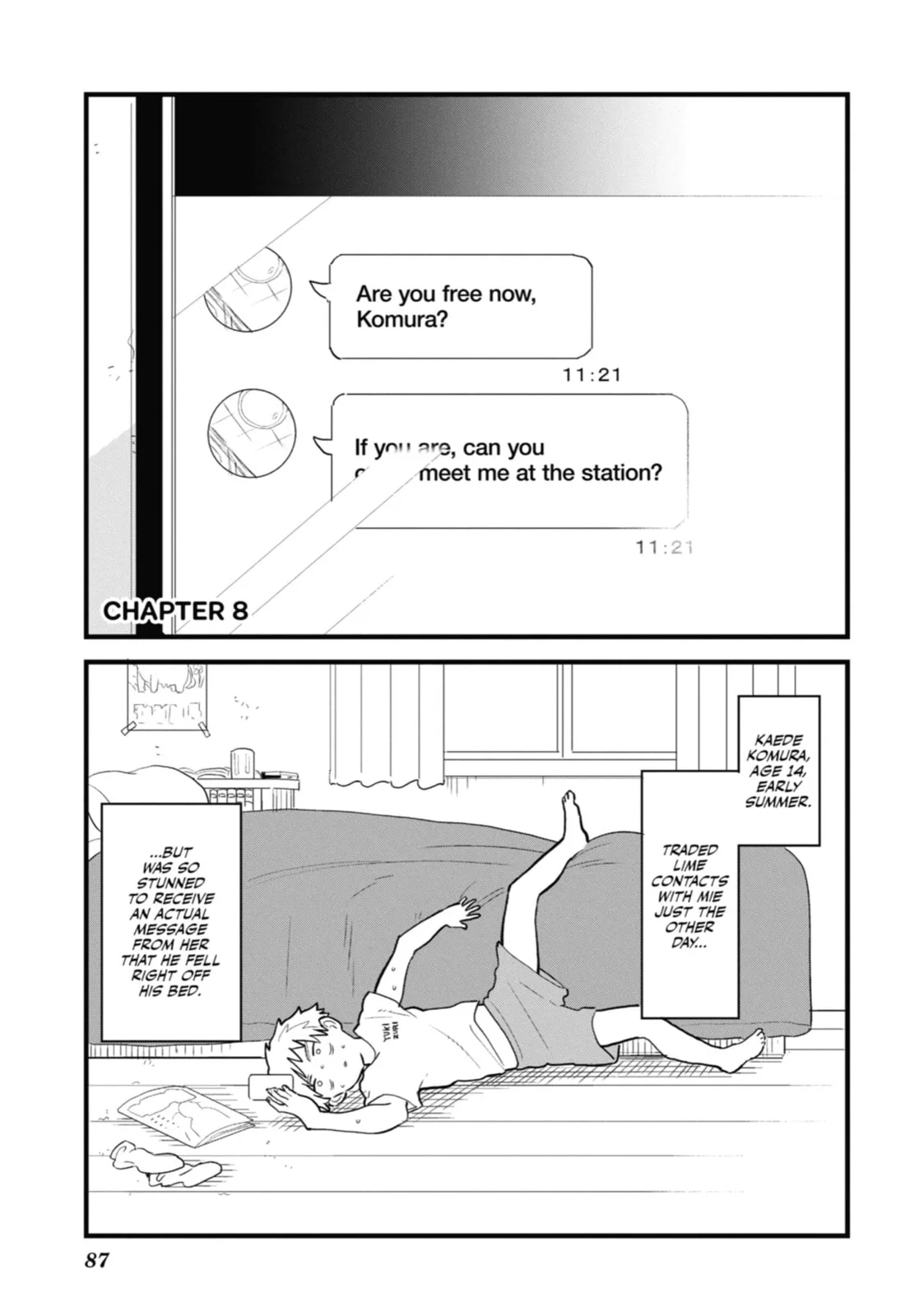 The Girl I Like Forgot Her Glasses - Chapter 8 - Page 1