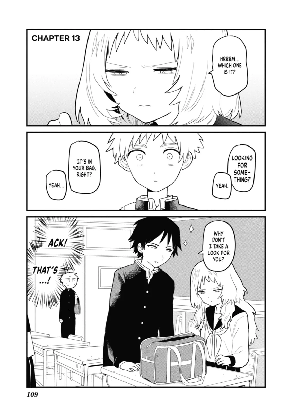 The Girl I Like Forgot Her Glasses - Chapter 13 - Page 1