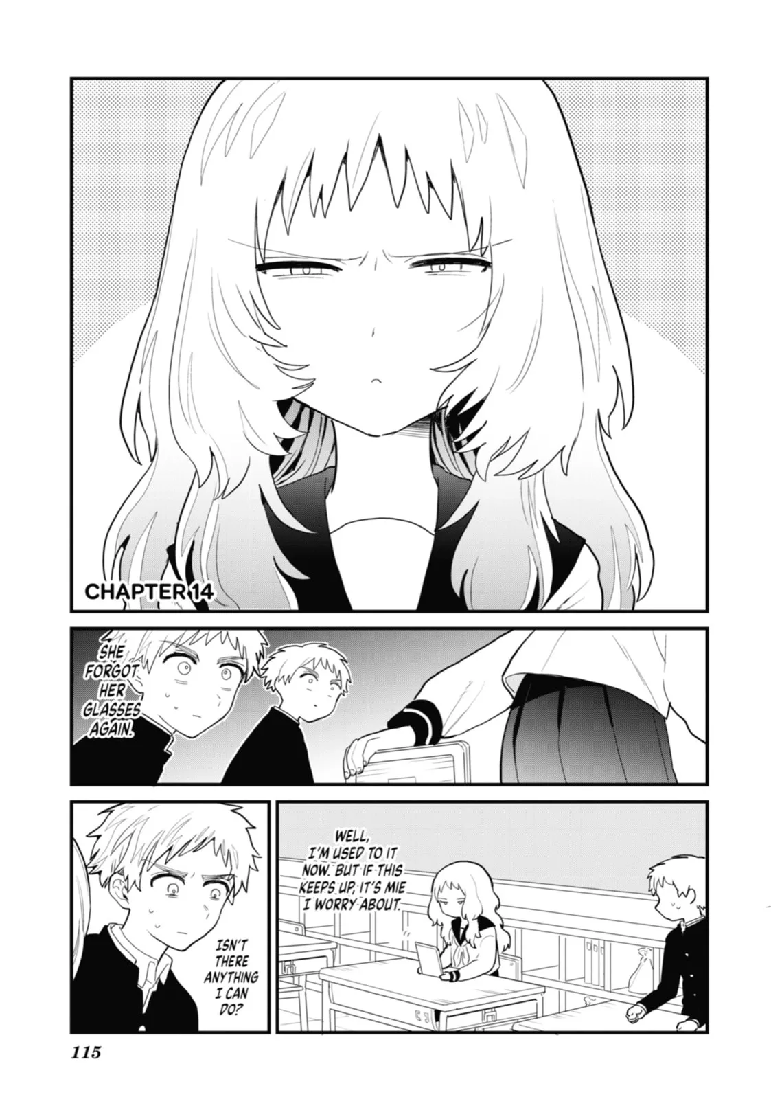 The Girl I Like Forgot Her Glasses - Chapter 14 - Page 1