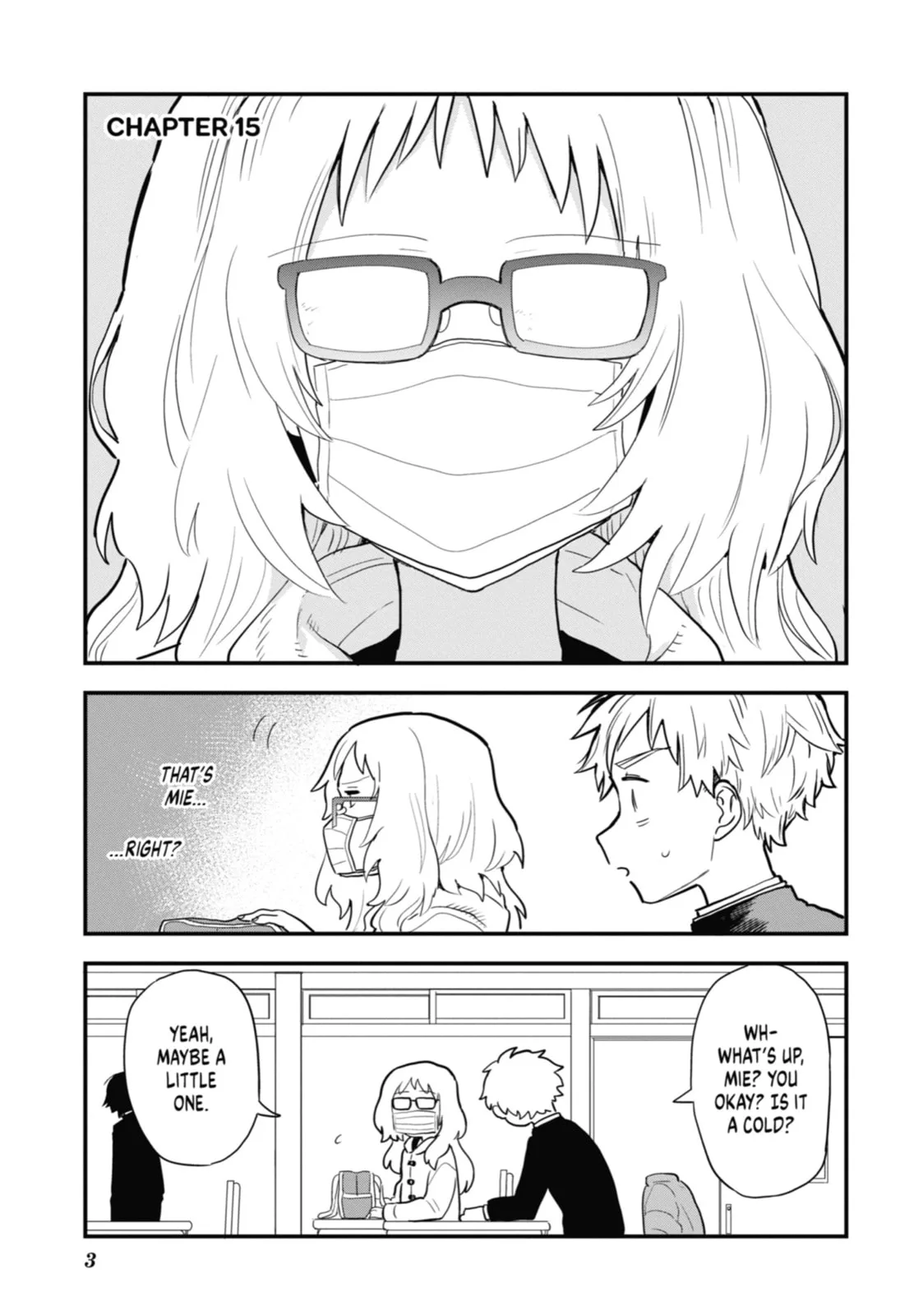 The Girl I Like Forgot Her Glasses - Chapter 15 - Page 1