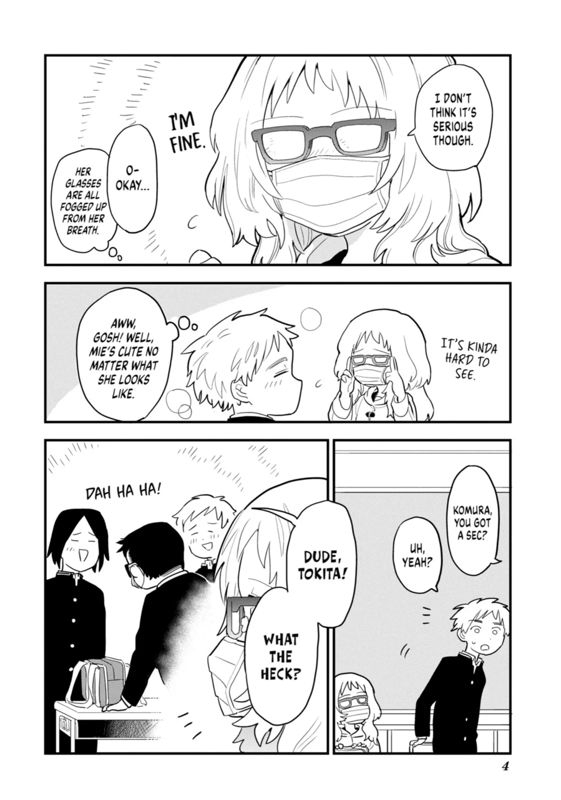 The Girl I Like Forgot Her Glasses - Chapter 15 - Page 2
