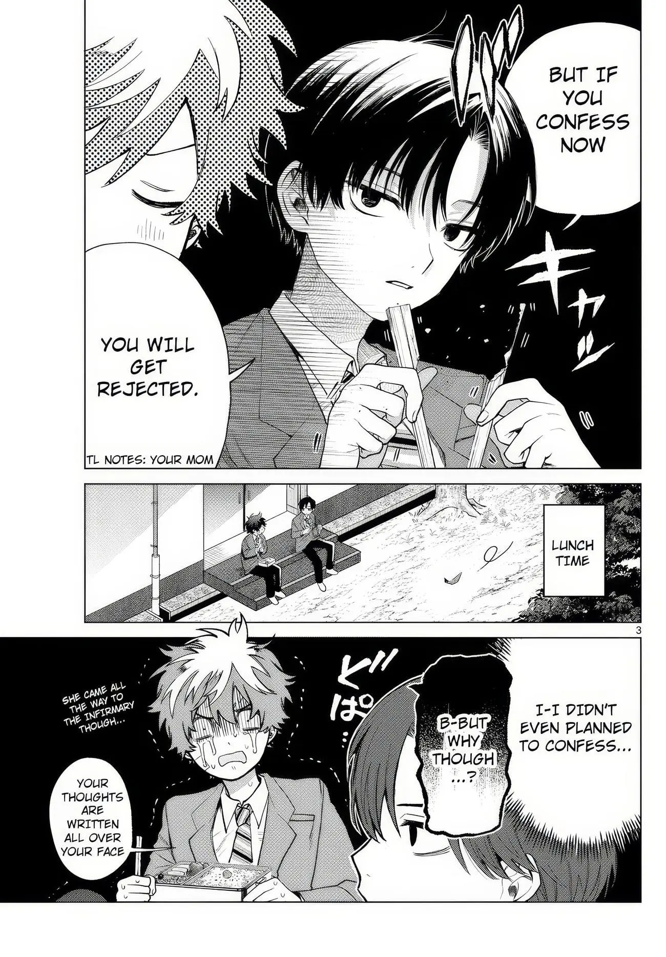 Momose Akira no Hatsukoi Hatan-chuu - Chapter 11 - Page 3