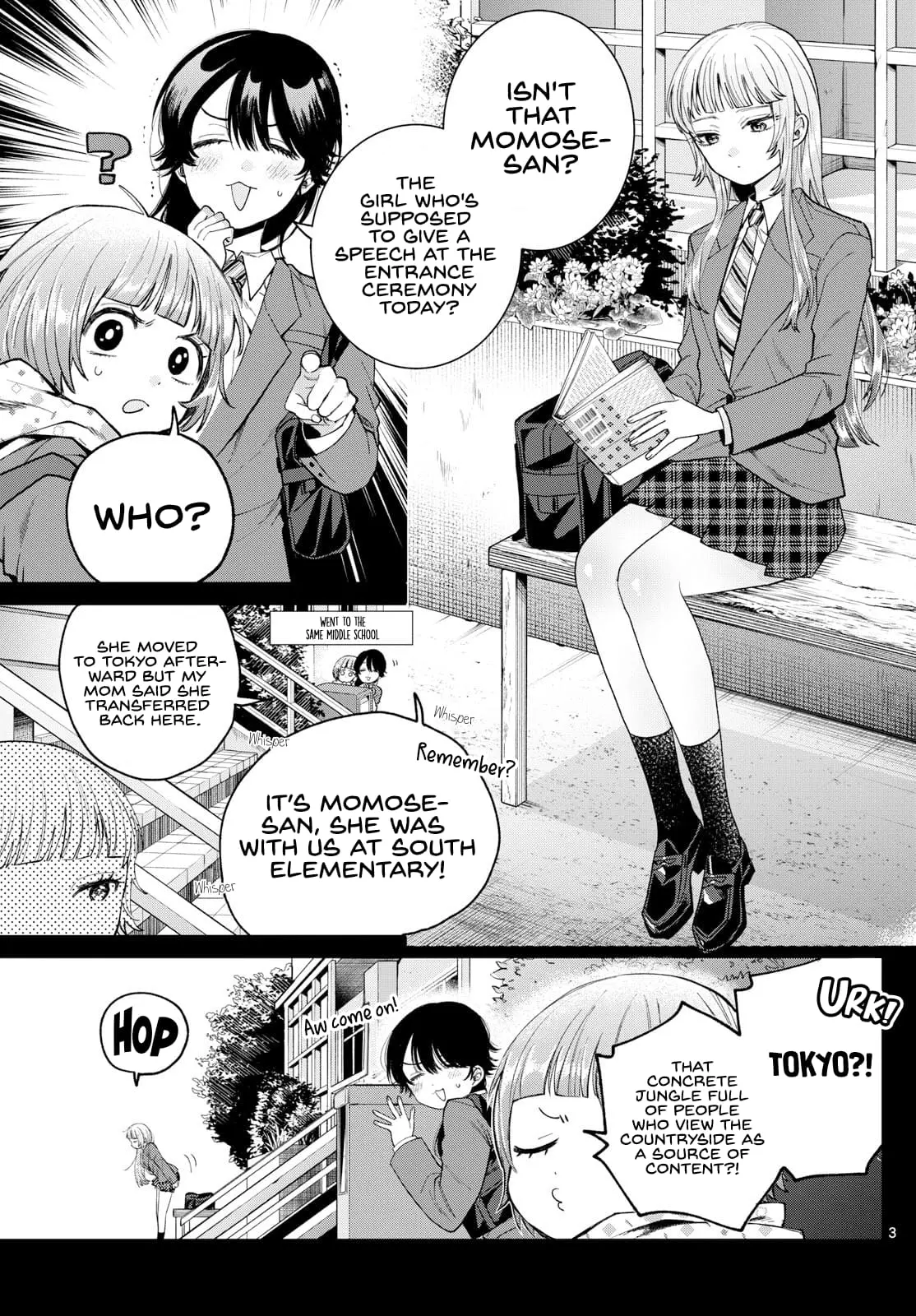 Momose Akira no Hatsukoi Hatan-chuu - Chapter 14 - Page 3