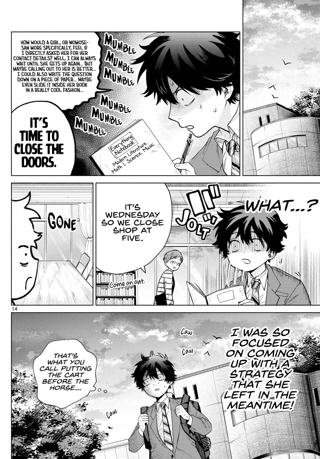 Momose Akira no Hatsukoi Hatan-chuu - Chapter 15 - Page 14