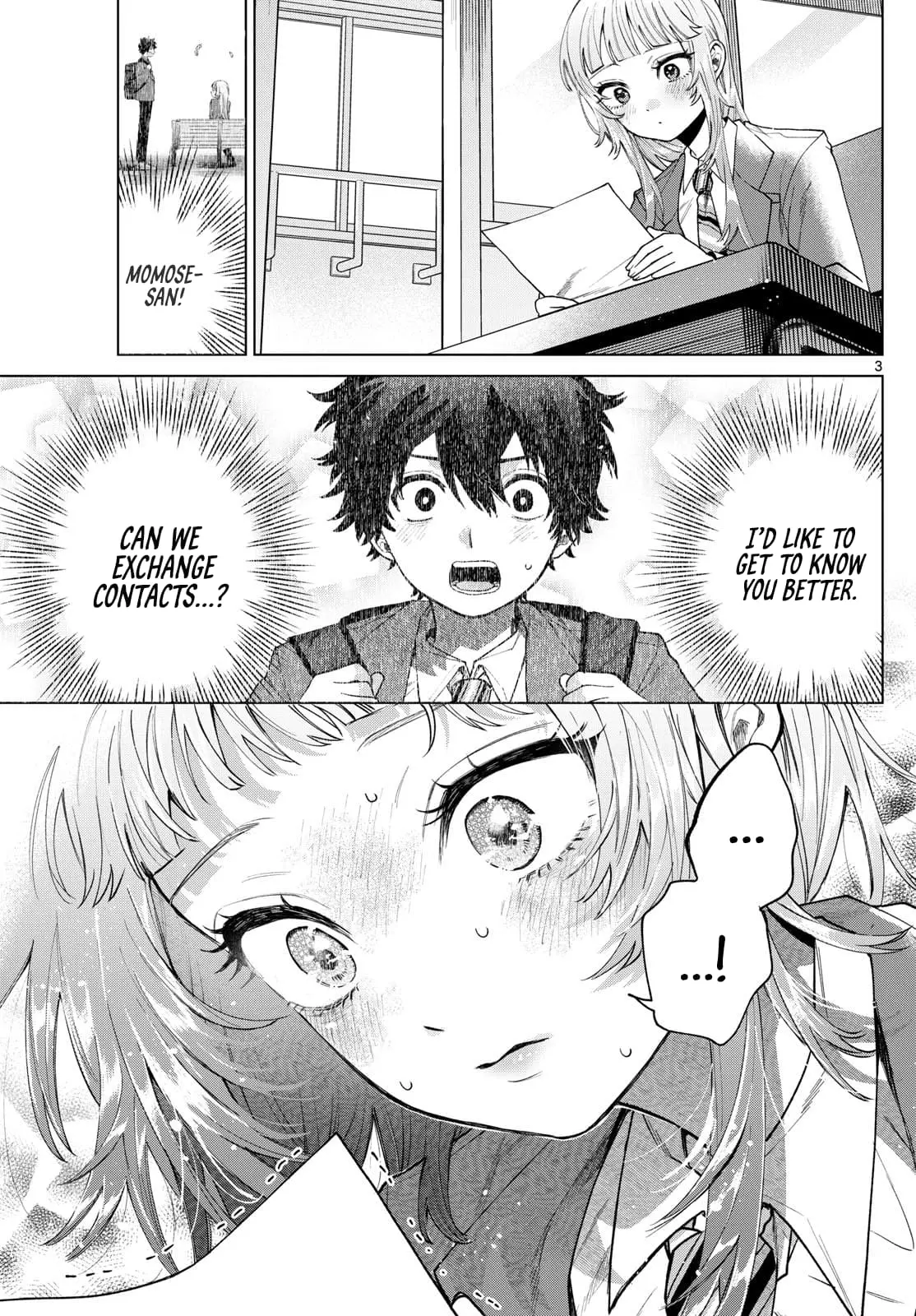 Momose Akira no Hatsukoi Hatan-chuu - Chapter 16 - Page 3