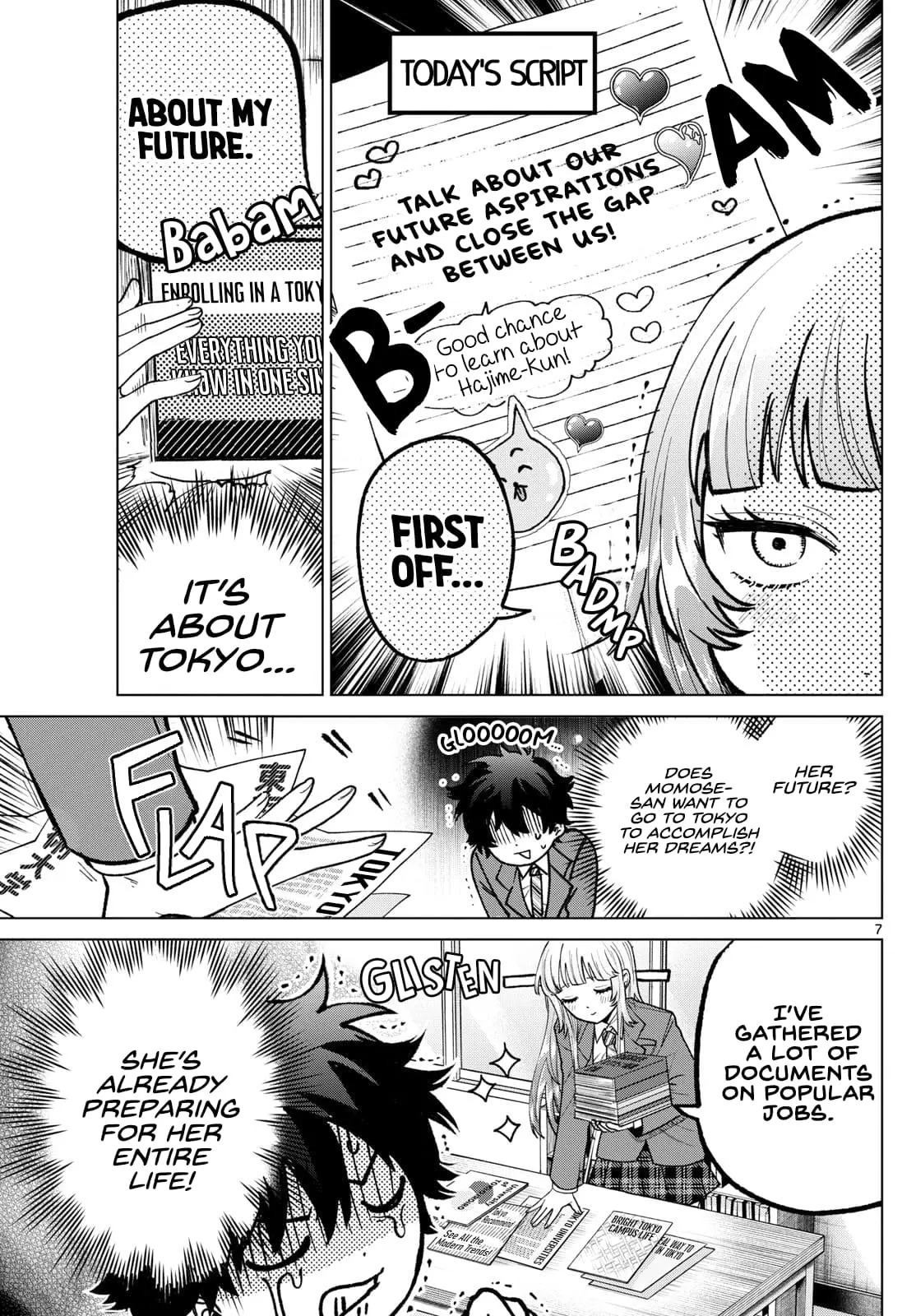 Momose Akira no Hatsukoi Hatan-chuu - Chapter 17 - Page 7