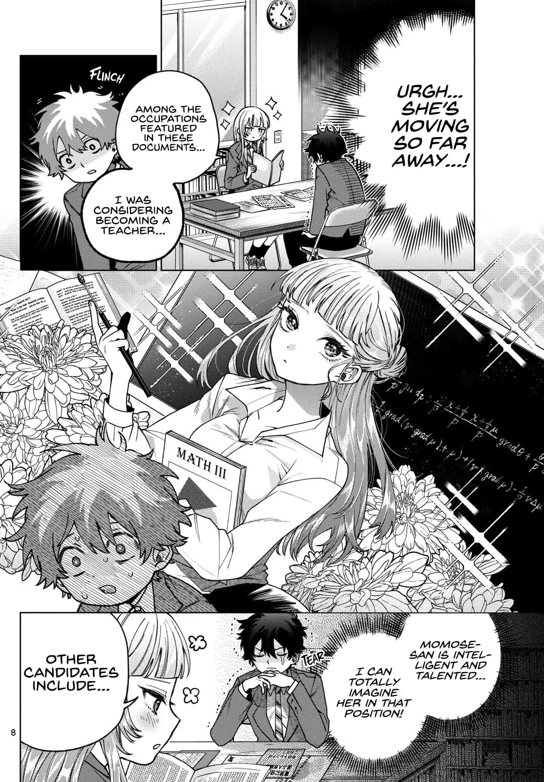 Momose Akira no Hatsukoi Hatan-chuu - Chapter 17 - Page 8