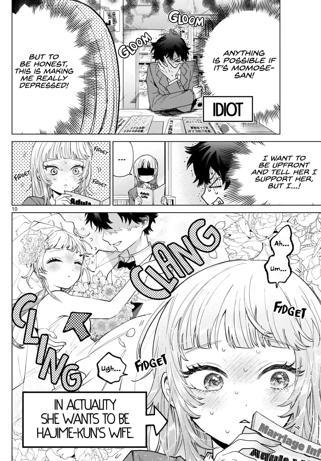 Momose Akira no Hatsukoi Hatan-chuu - Chapter 17 - Page 10