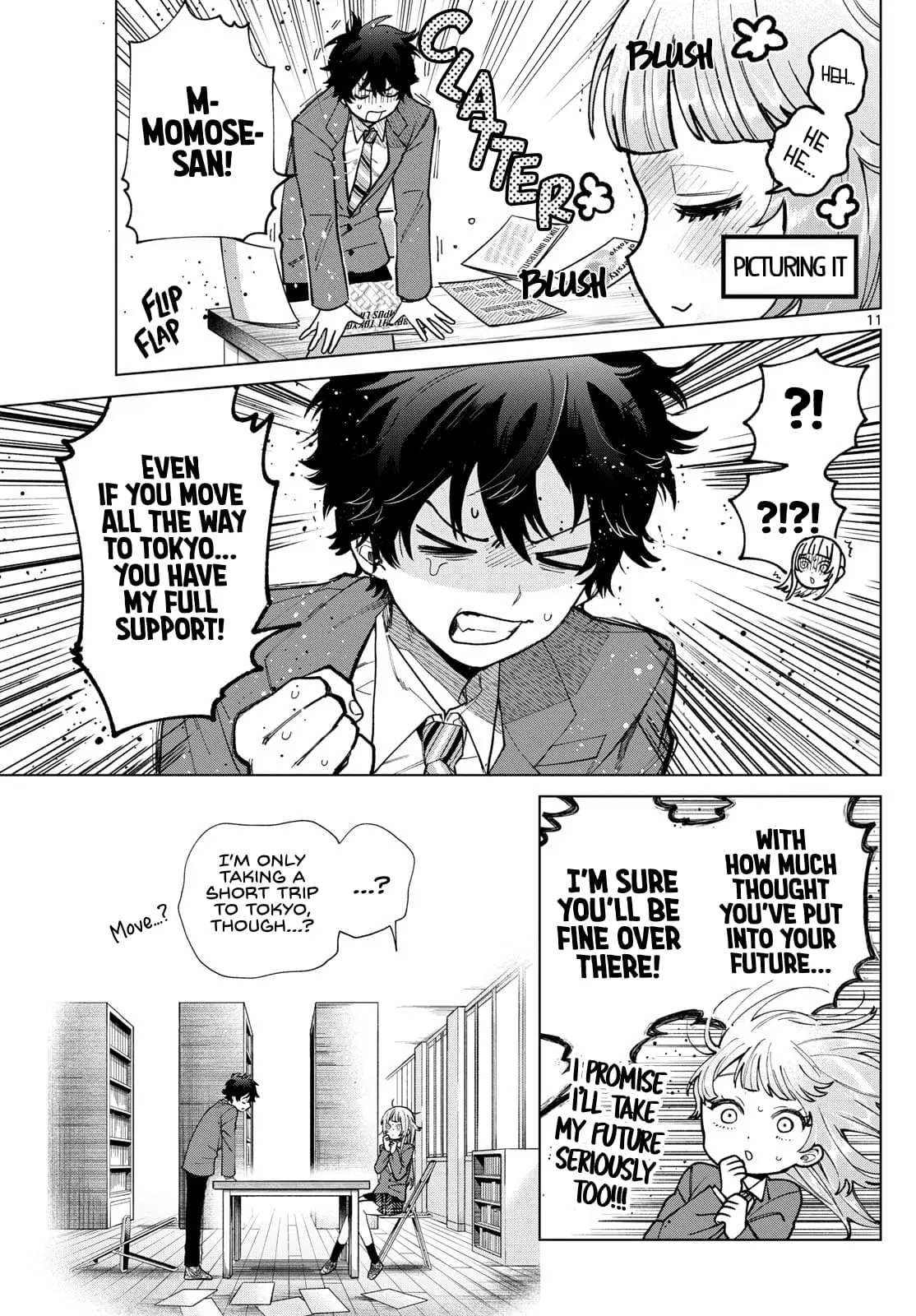 Momose Akira no Hatsukoi Hatan-chuu - Chapter 17 - Page 11
