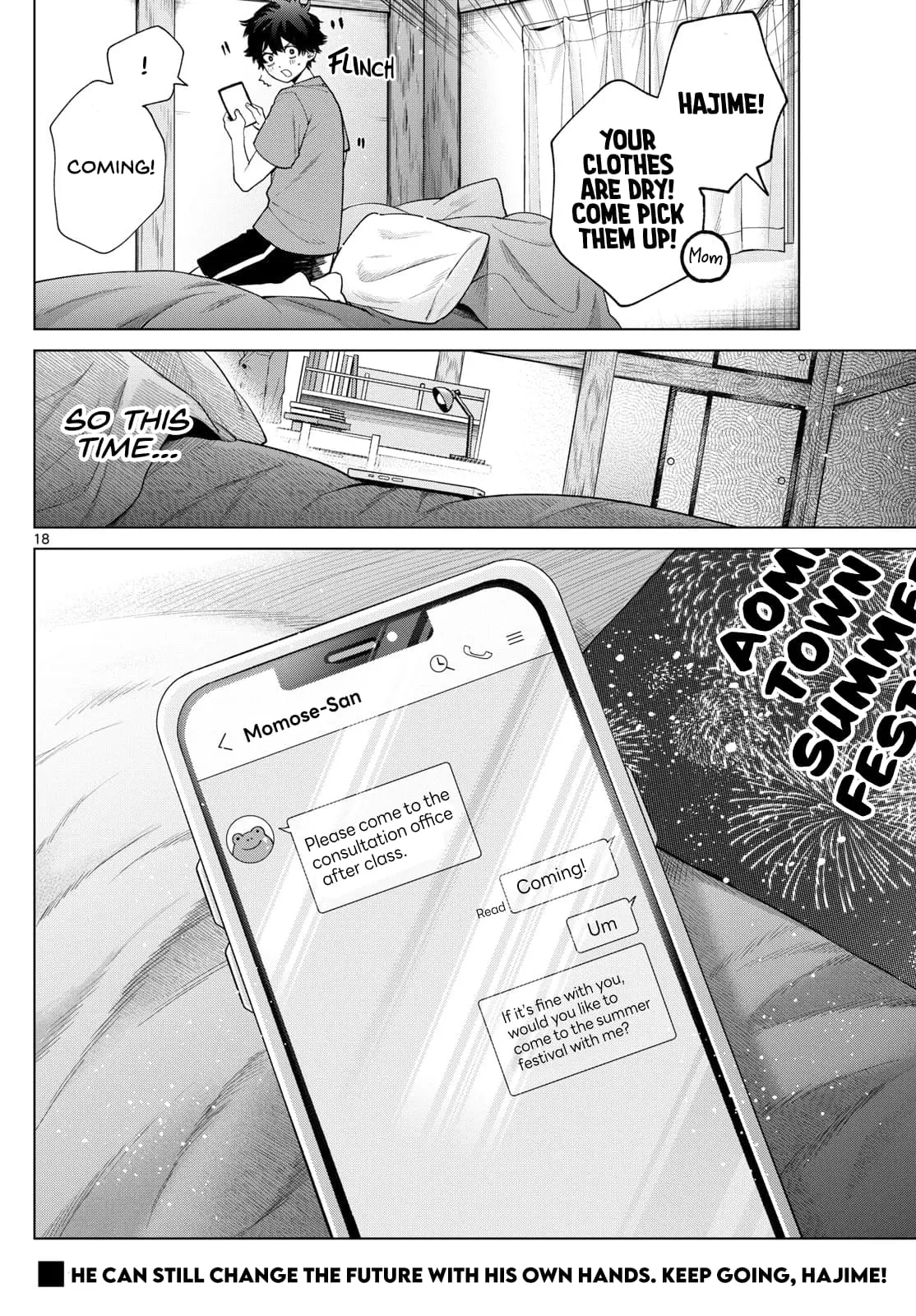 Momose Akira no Hatsukoi Hatan-chuu - Chapter 17 - Page 18